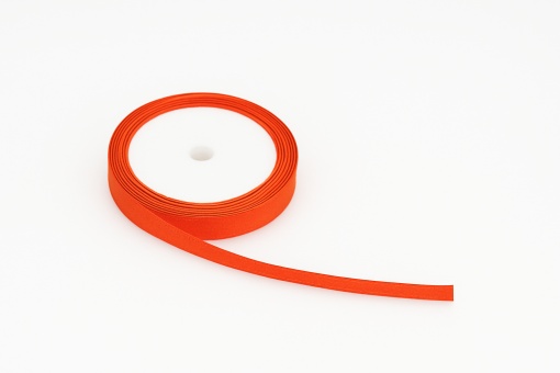 Fundiță Portocalie – Satin 1 cm, 100 cm lungime