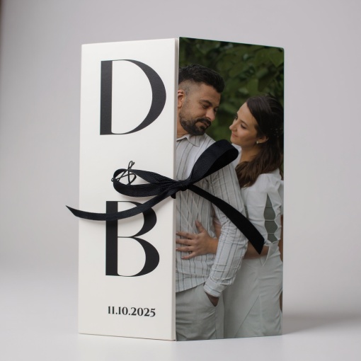 Invitație nuntă modernă