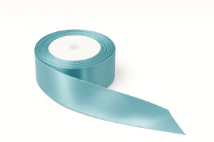 Fundiță Albastru Deschis – Satin 3.8 cm, 100 cm lungime