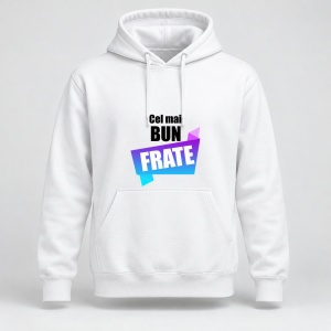 Hanorac personalizat Cel mai bun frate, model albastru inchis