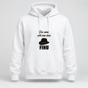 Hanorac personalizat Din cana asta bea doar finu, negru