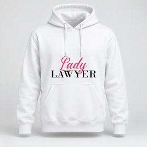 Hanorac personalizat Lady lawyer