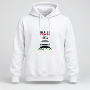 Hanorac personalizat Ne plac femeile dar iubim masinile, skoda