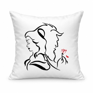 Pernă personalizată Beauty beast design decoration 600nw