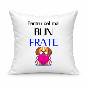 Pernă personalizată Pentru cel mai bun frate