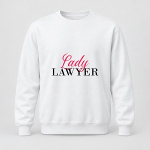Pulover personalizat Lady lawyer