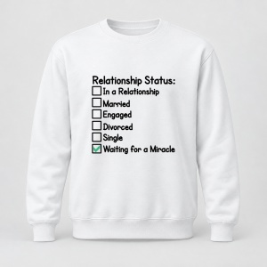 Pulover personalizat Relationship status