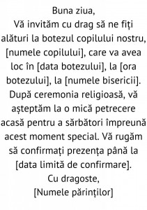 Text botez 1