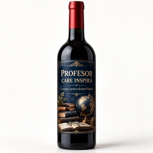 Vin personalizat – Profesor care inspiră