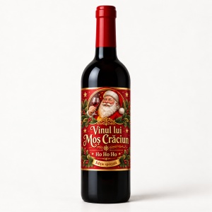 Vin personalizat – Vinul lui Moș Crăciun