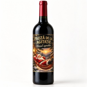 Vin personalizat de Crăciun – Pauză de la agitație