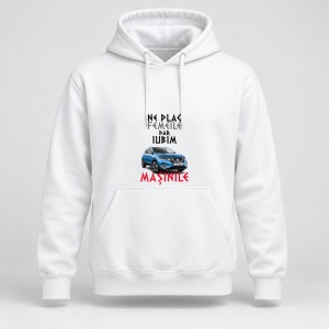 Hanorac personalizat Ne plac femeile dar iubim masinile, Nissan Qashqai