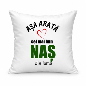 Pernă personalizată Asa arata cel mai bun nas din lume