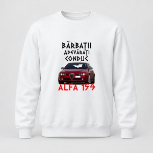 Pulover personalizat Barbatii adevarati conduc alfa 159