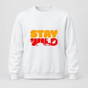 Pulover personalizat Stay wild