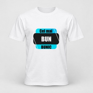 Tricou personalizat Cel mai bun bunic, albastru