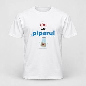 Tricou personalizat Doi ca si piperul