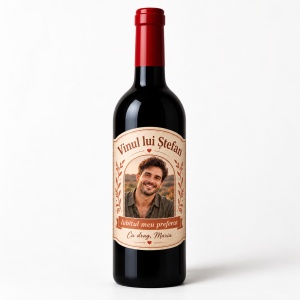 Vin personalizat – Iubitul meu preferat | Cu poză