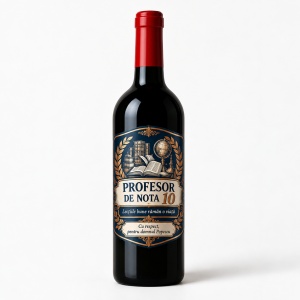 Vin personalizat – Profesor de nota 10