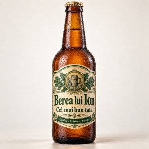 Bere personalizată – Cel mai bun tată – 330 ml
