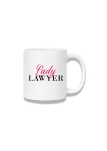 Cană ceramică 380 ml – Lady Lawyer