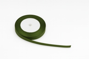 Fundiță Verde Închis – Satin 1 cm, 100 cm lungime