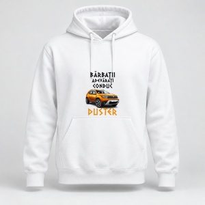 Hanorac personalizat Barbatii adevarati conduc duster