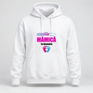 Hanorac personalizat Loading mamica in devenire