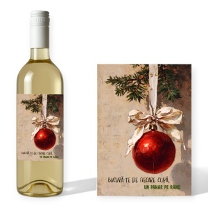 Un glob, un vin și o clipă specială. Cadoul perfect pentru cei dragi!