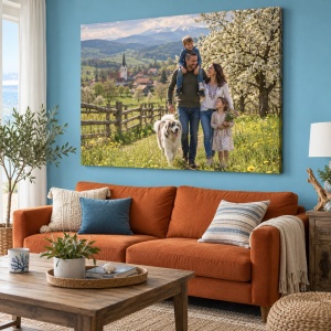Tablou canvas personalizat cu fotografia din vacanță