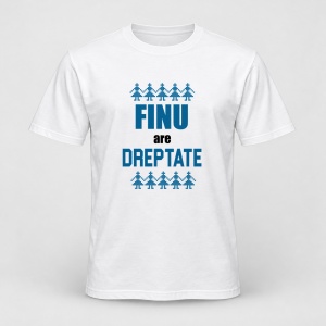 Tricou personalizat Finu are dreptate, motive traditionale