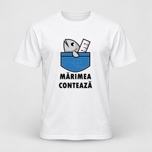 Tricou personalizat Marimea conteaza