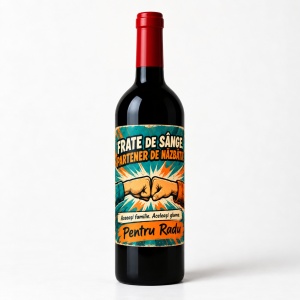 Vin personalizat – Frate de sânge, partener de năzbâtii