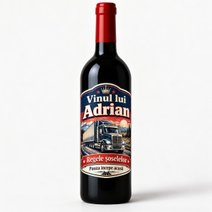 Vin personalizat – Regele șoselelor – Pauza începe acasă