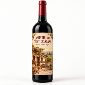 Vin personalizat pentru bunici – Amintiri cu gust de acasă