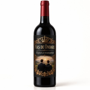 Vin personalizat pentru naș – Naș de onoare