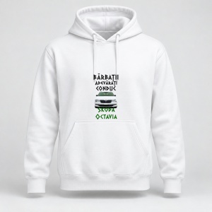 Hanorac personalizat Barbatii adevarati conduc skoda octavia