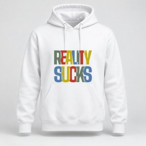 Hanorac personalizat Reality suckss