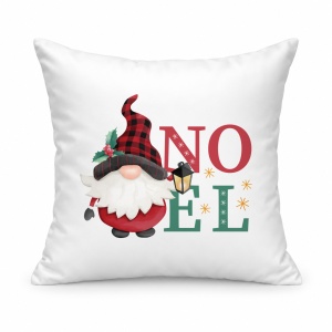Pernă personalizată Noel – spiriduș de Crăciun