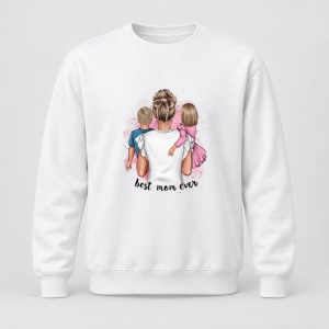 Pulover personalizat Best mom ever