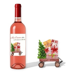 Vin personalizat pentru Crăciun – simpatic, festiv și imposibil de refuzat!