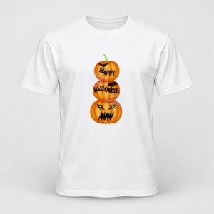 Tricou personalizat Happy Halloween 3 pumpkin