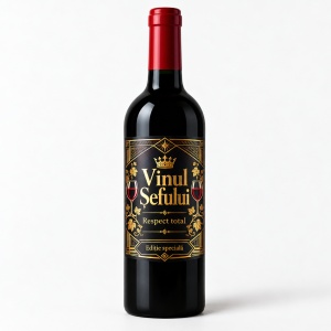 Vin personalizat – Vinul șefului – Respect total