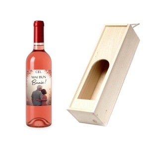 Vin Personalizat „Cel Mai Bun Bunic!” – Cadou Emoționant pentru Bunici