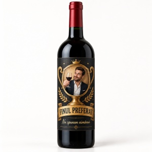 Vin personalizat pentru fin – Finul preferat | Cu poză