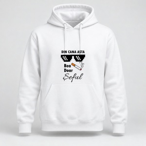 Hanorac personalizat Din cana asta bea doar seful