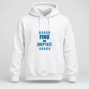 Hanorac personalizat Finu are dreptate, motive traditionale