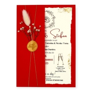 invitatie-eleganta-cu-flori-uscate