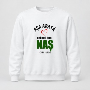 Pulover personalizat Asa arata cel mai bun nas din lume