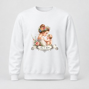 Pulover personalizat Love Mama
